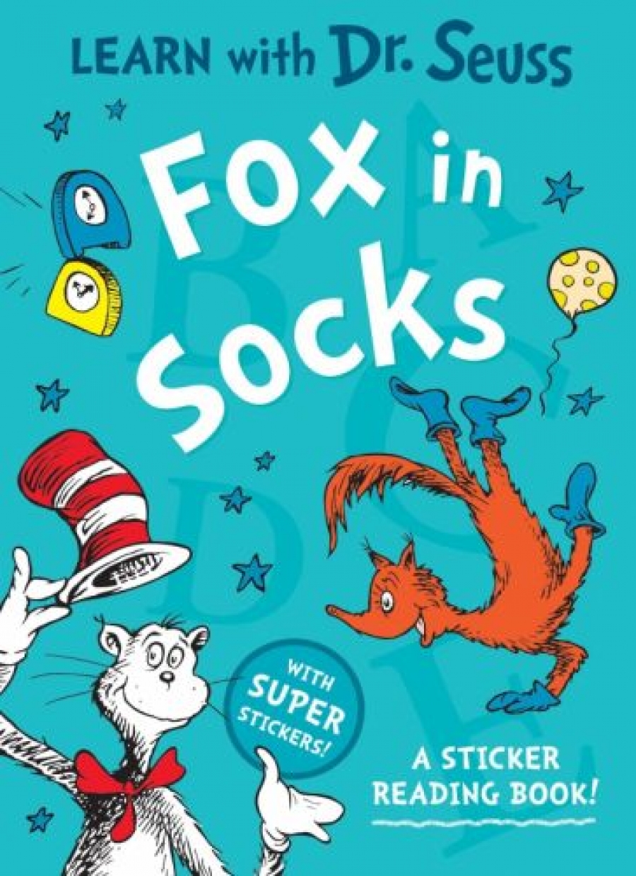 Dr Seuss Fox in Socks. A Sticker Reading Book! 