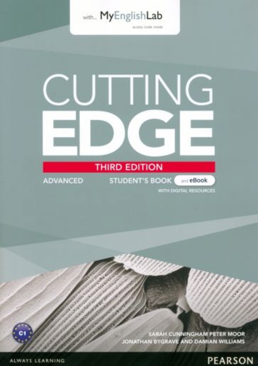 Cunningham Sarah Cutting Edge. 3rd Edition. Advanced. Students' Book with MyEnglishLab access code and eBook 