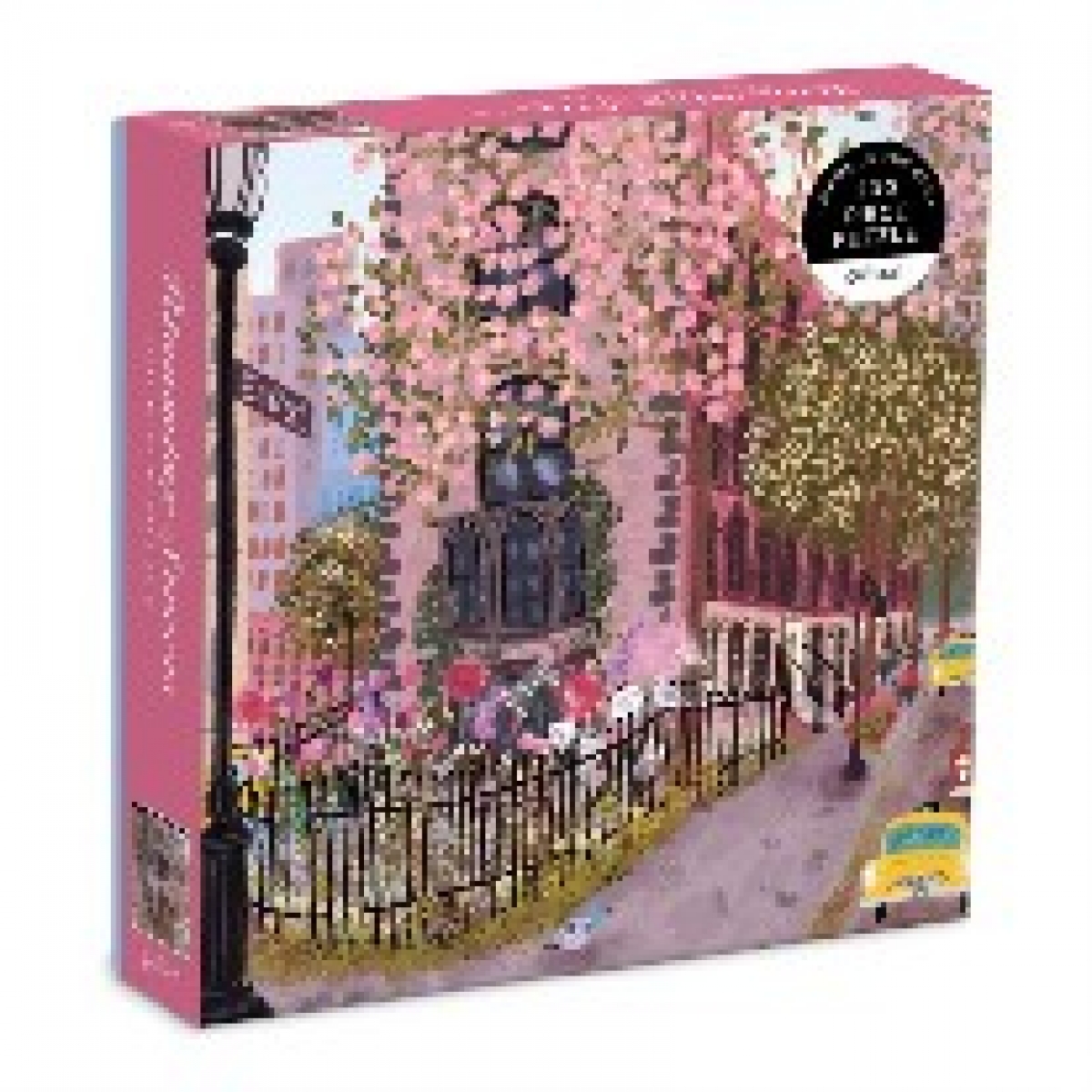 Galison Blooming Streets 500 Piece Puzzle 