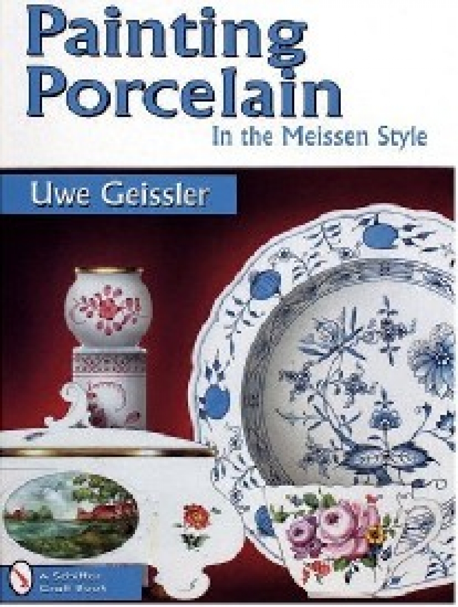 Ewe Geissler Painting Porcelain In the Meissen Style 