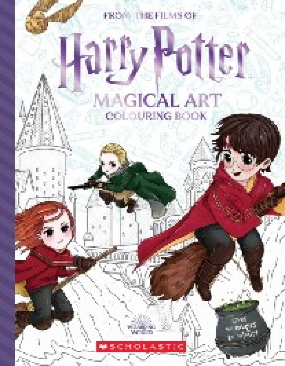 Spinner  Cala Harry potter: magical art colouring book 