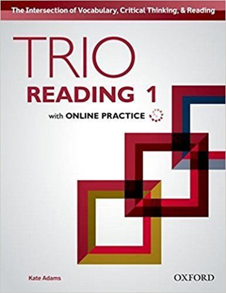 Adams Kate Trio Reading 1 Student's Book with Online Practice 