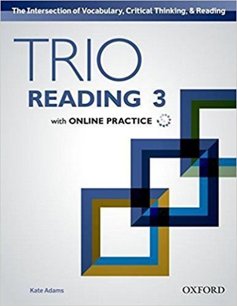Adams Kate Trio Reading 3 Student's Book with Online Practice 