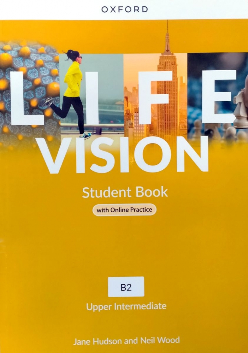 Jane Hudson Life Vision Upper-Intermediate Student Book with Online Practice 
