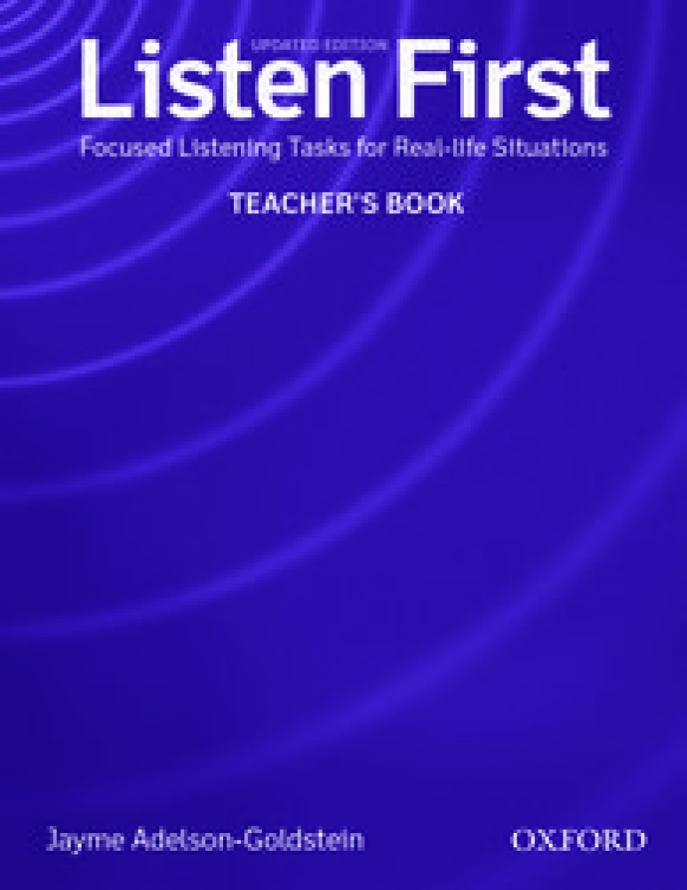 Jayme Adelson-Goldstein Listen First Teacher's Book 