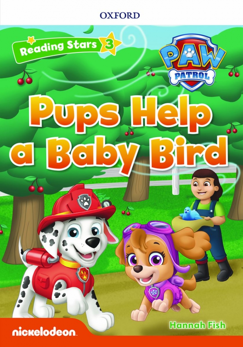 Hannah Fish Reading Stars 3 Pups Help a Baby Bird (PAW Patrol) 
