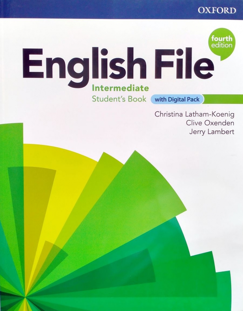 Clive Oxenden English File (4th edition) Intermediate  Student's Book with Digital Pack 