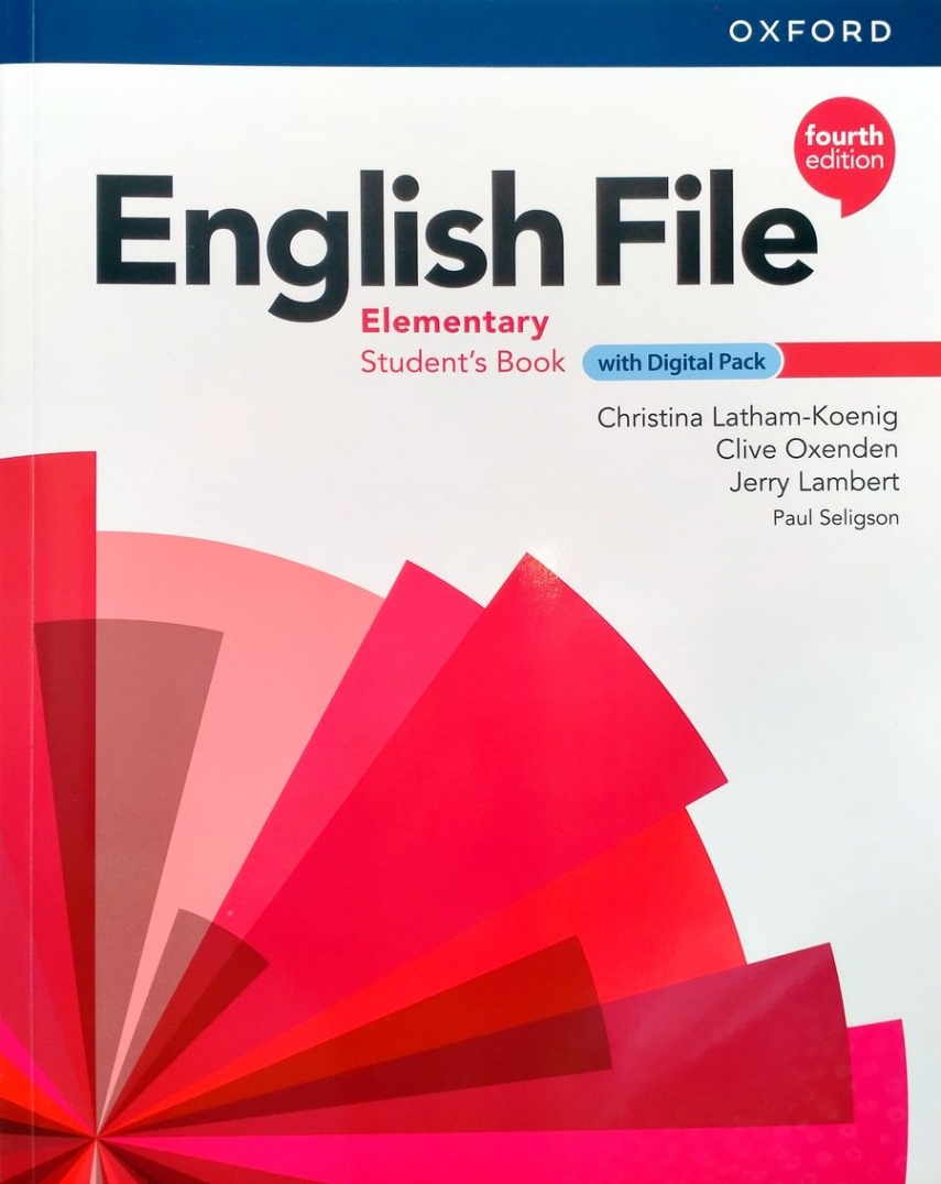 Clive Oxenden English File (4th edition)  Elementary Student's Book with Digital Pack 