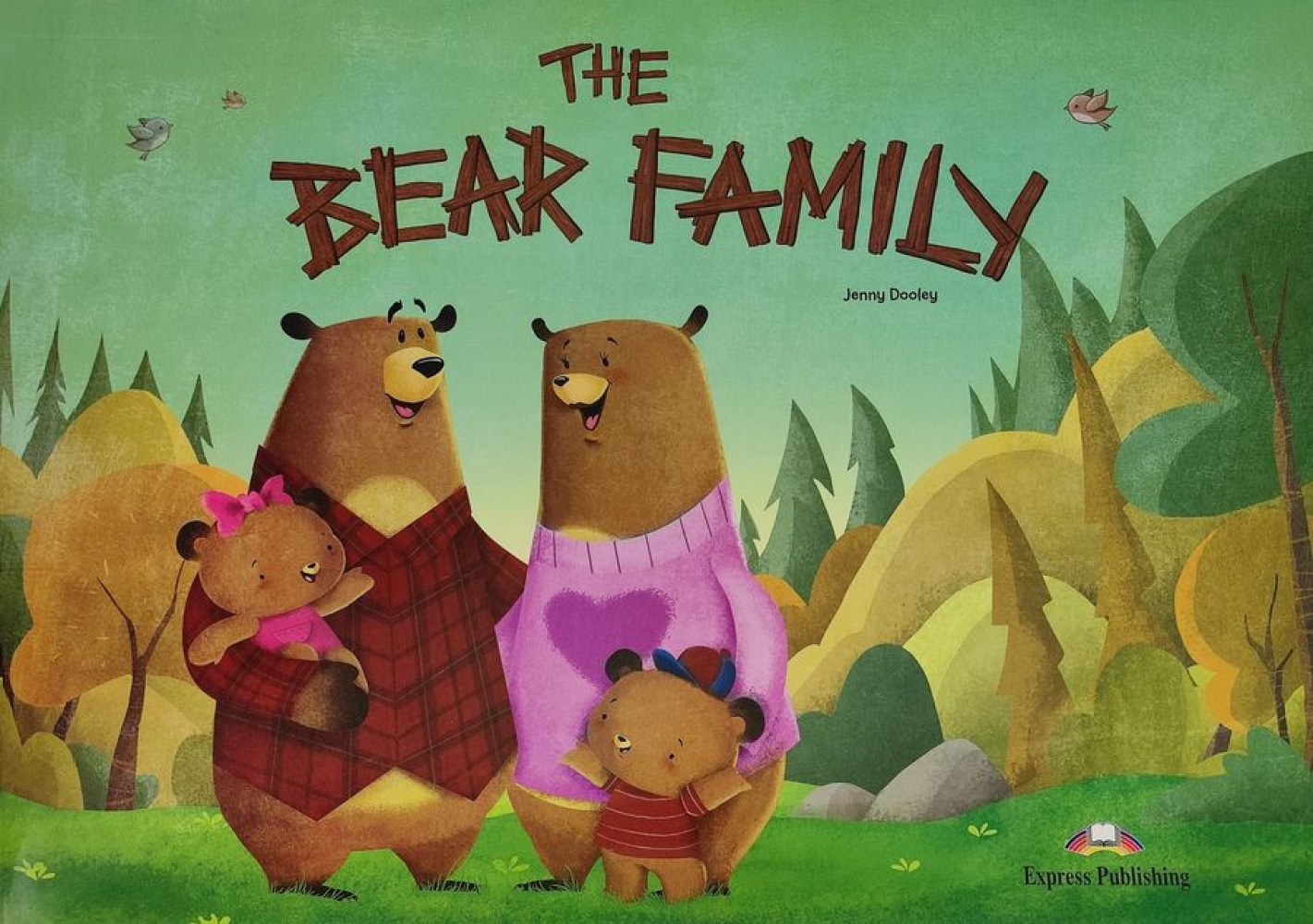 Jenny Dooley Big Story Book The Bear Family 