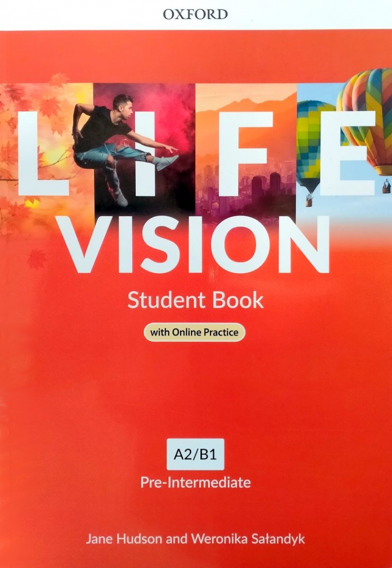 Jane Hudson Life Vision  Pre-Intermediate Student Book with Online Practice 