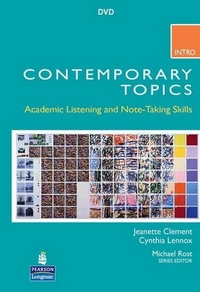 Contemporary Topics. Intro. DVD 