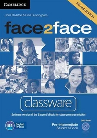 Redston, Chris; Cunningham, Gillie face2face. Pre-Intermediate. Classware DVD-ROM (Second Edition) 