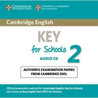 Cambridge ESOL Cambridge English Key for Schools 2 Audio CD 