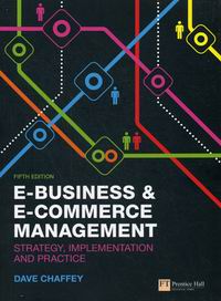 Chaffey D. E-Business & E-Commerce Management: Strategy 