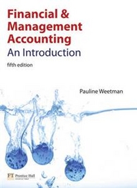 Financial and Management Accounting: An Introduction 