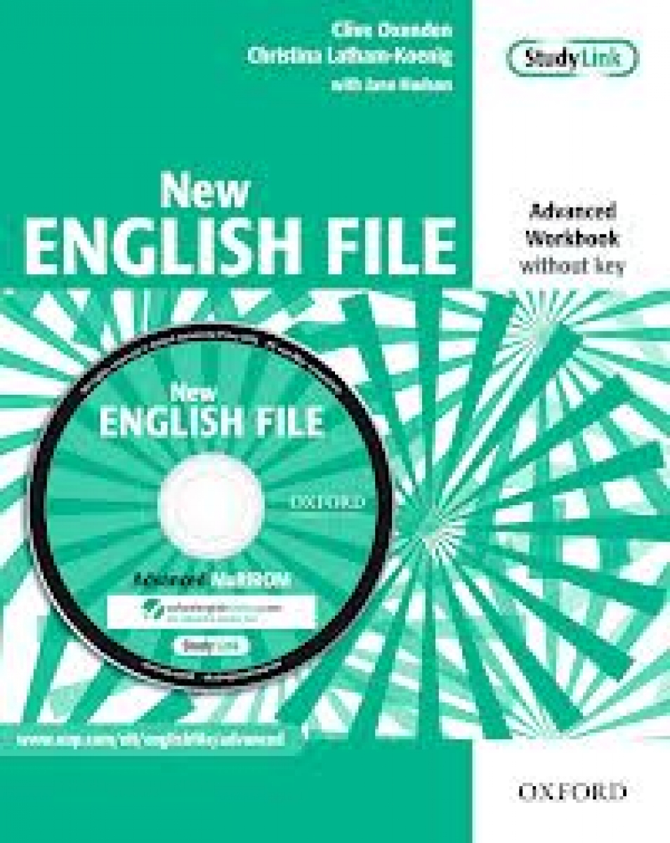 Clive Oxenden, Christina Latham-Koenig and Jane Hudson New English File Advanced Workbook (without key) with MultiROM Pack 