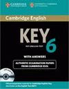 Cambridge ESOL Cambridge English Key 6 Self-study Pack (Student's Book with Answers and Audio CD) 