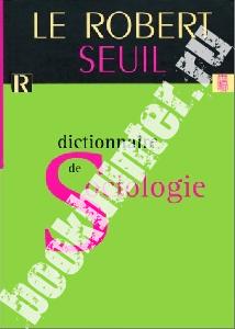 Dictionnaire de Sociologie 