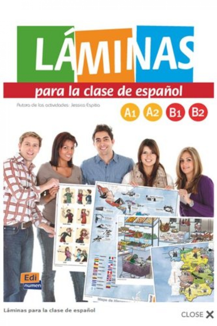   Jessica Espitia Laminas para la clase de espanol 