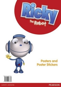 Simmons Naomi Ricky the Robot. Poster and Sticker Pack 