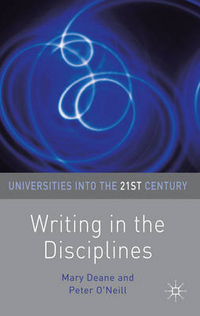 Mary, Deane Writing in the Disciplines 