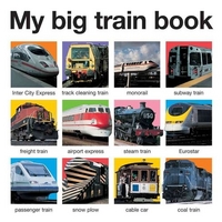 Roger, Priddy My Big Train Book  (board bok) 