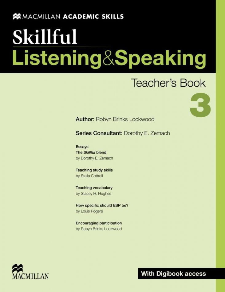 David Bohlke Skillful Listening and Speaking Level 3 Teacher's Book + Digibook 