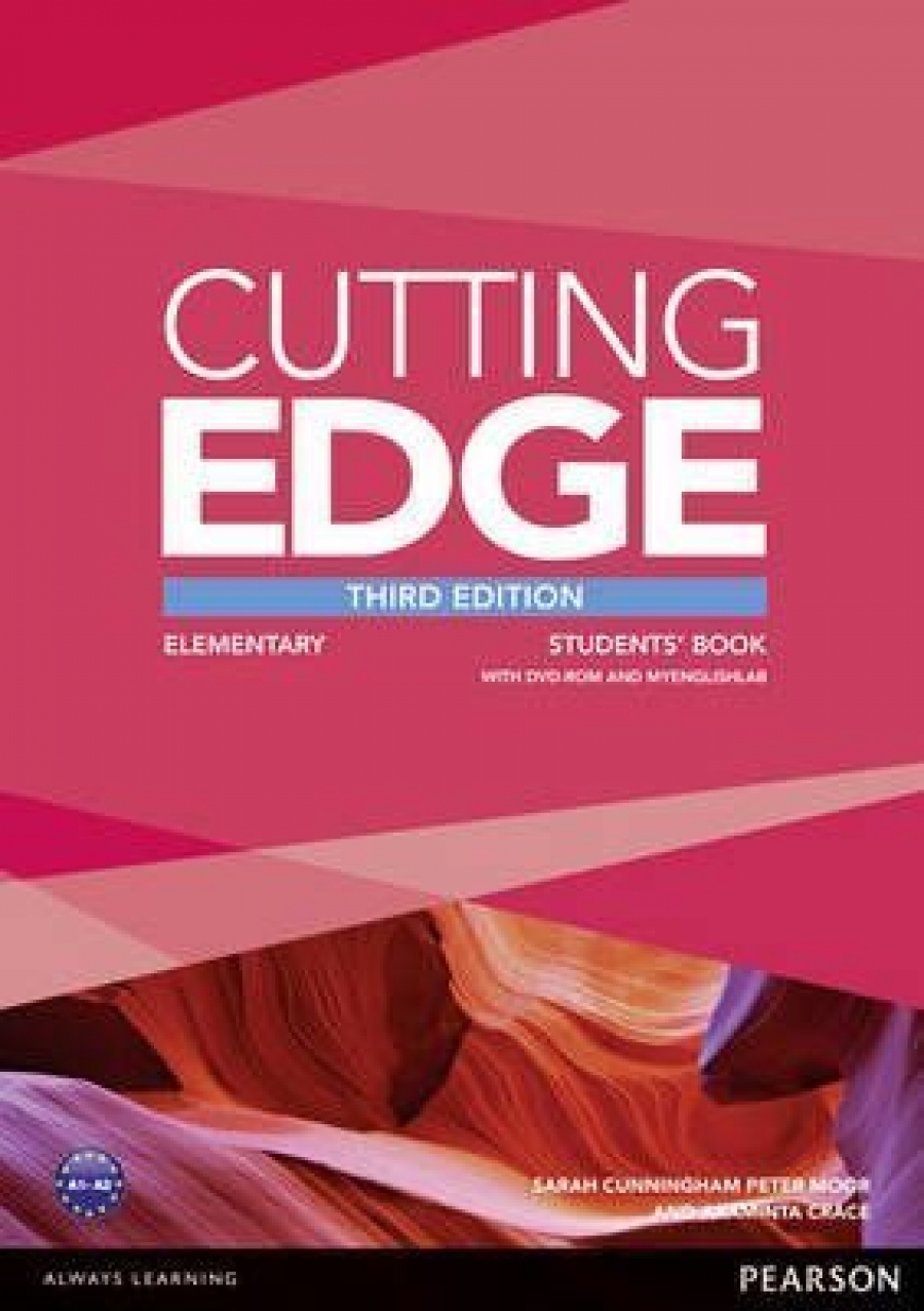Peter Moor, Sarah Cunningham, Araminta Crace Cutting Edge Elementary. Students' Book (with DVD) 