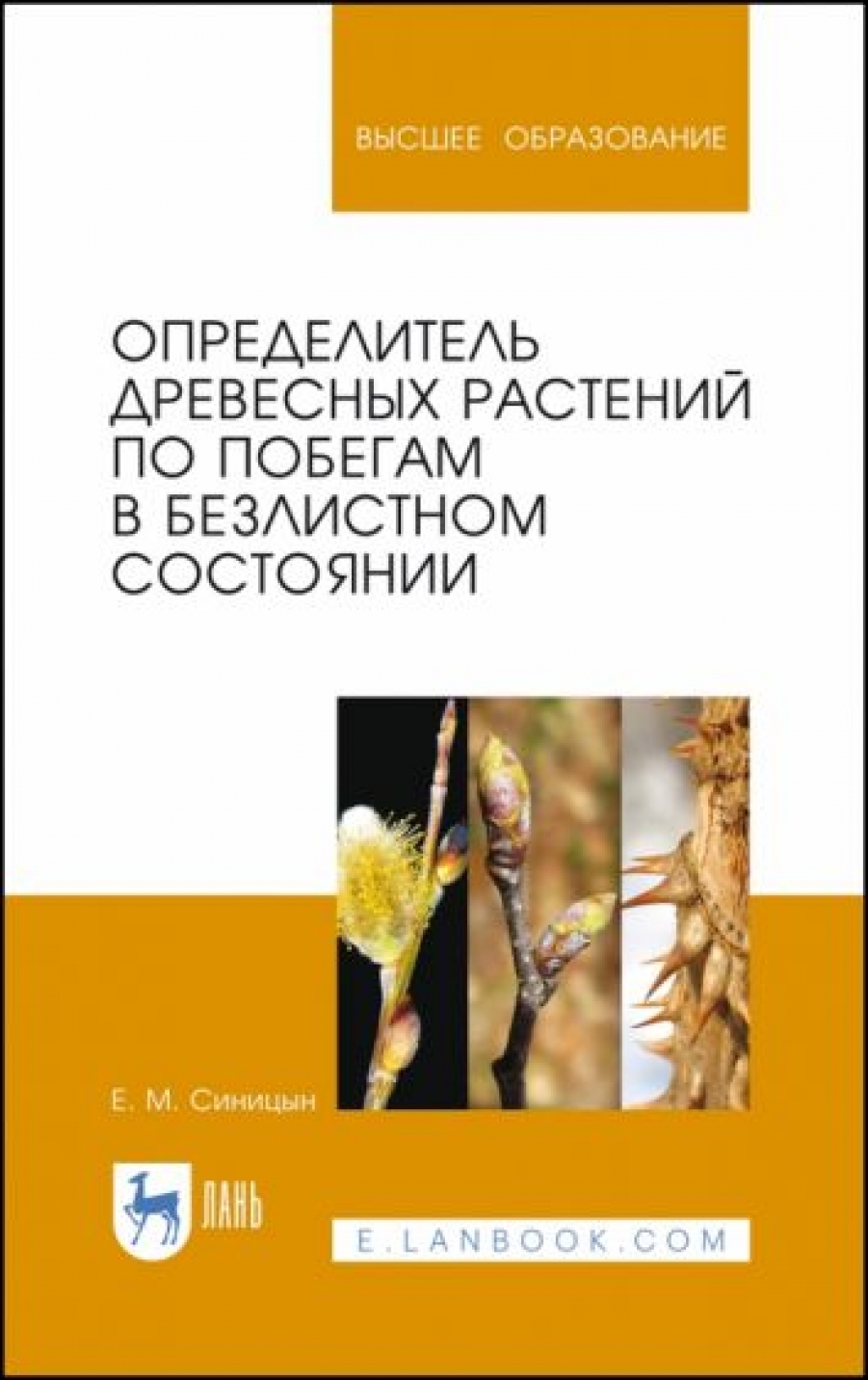 Синицын Е.М. Определитель древесных растений по побегам в безлистном состоянии 