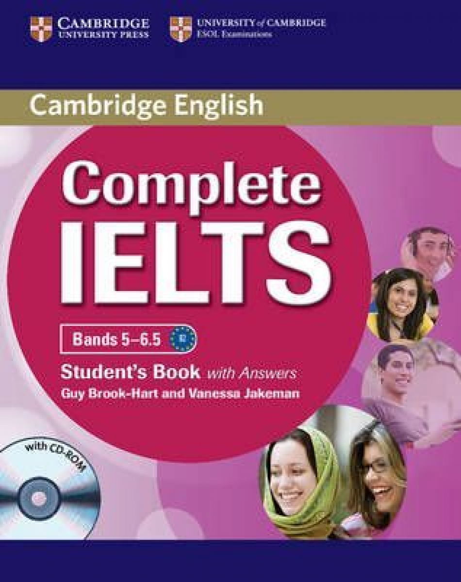 Guy Brook-Hart, Vanessa Jakeman Complete IELTS Bands 5-6.5 Student's Book with answers with CD-ROM 