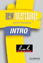 Richards New Interchange  Intro  Lab Cass x 4 #./ # 