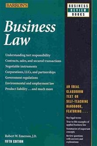 Robert, Emerson Business Law  5e 