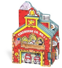 Peter, Lippman Mini House: Firehouse Co. No.1 (board book) 