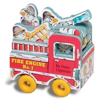 Peter, Lippman Mini Wheels: Mini Fire Engine  (board book) 