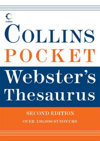 Collins Pocket Webster's Thesaurus  2Ed 