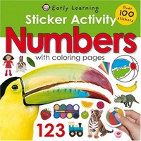 Roger, Priddy Numbers Sticker Activity Book 