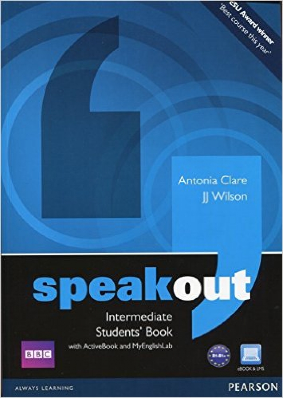 Antonia Clare and J.J. Wilson Speakout. Intermediate Student's Book / DVD / Active Book & MyLab 