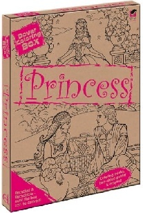 Dover Dover coloring box -- princess 