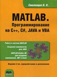 Смоленцев Н.К. MATLAB. Программирование на C++, C#, Java и VBA 