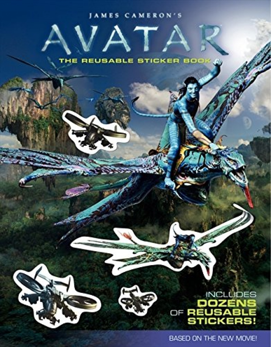 Lucy R. James Cameron's Avatar: The Reusable Sticker Book 
