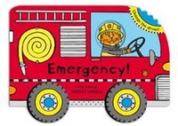 Boretzki, Anja Whizzy Wheels: Emergency!  (board book) 