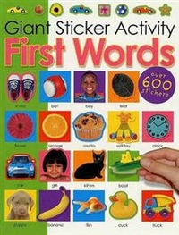 Roger, Priddy First Words - Giant Sticker Activity Book 