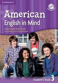 Herbert, Pucha American English in Mind 3 Student's Book +DVDROM 