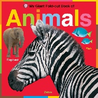 Roger, Priddy My Giant Fold-out Book of Animals 