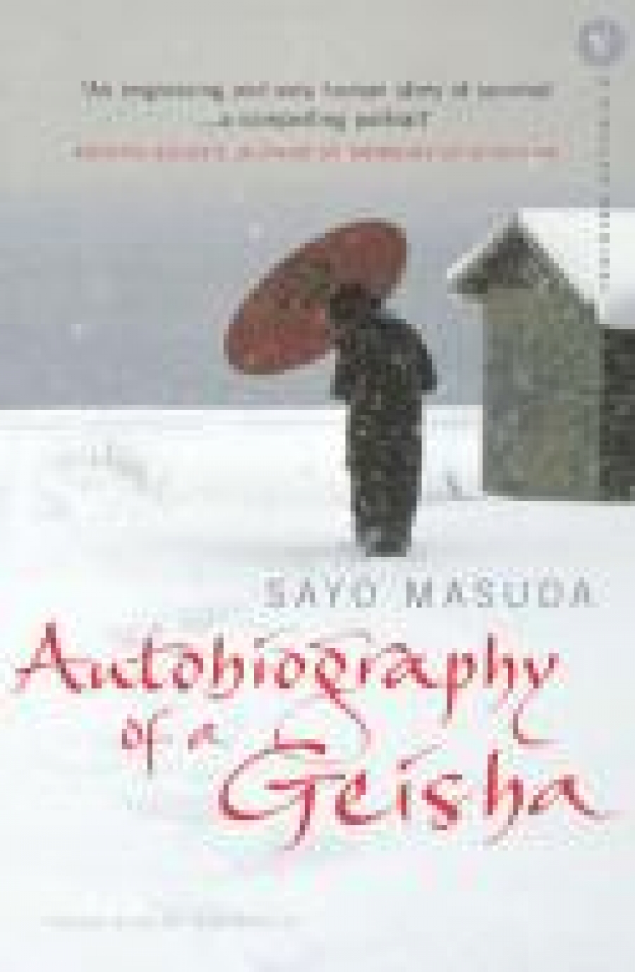 Masuda, Sayo Autobiography of A Geisha 