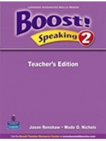 Jason Renshaw Boost! Speaking 2. Teacher's Edition 