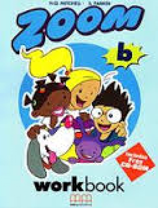 Zoom Level B Full colour Workbook with stickers + FREE Audio CD/CD-ROM 