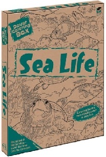 Dover Dover coloring box -- sea life 