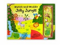 Ian, Cunliffe Match and Muddle: Jolly Jungle (board book) 