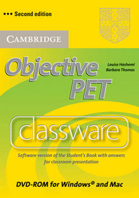 Hashemi; Thomas Objective PET Classware DVD-ROM with Answers. DVD 